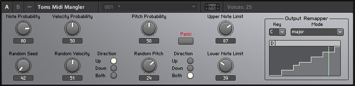 Toms Midi Mangler for Reaktor 6