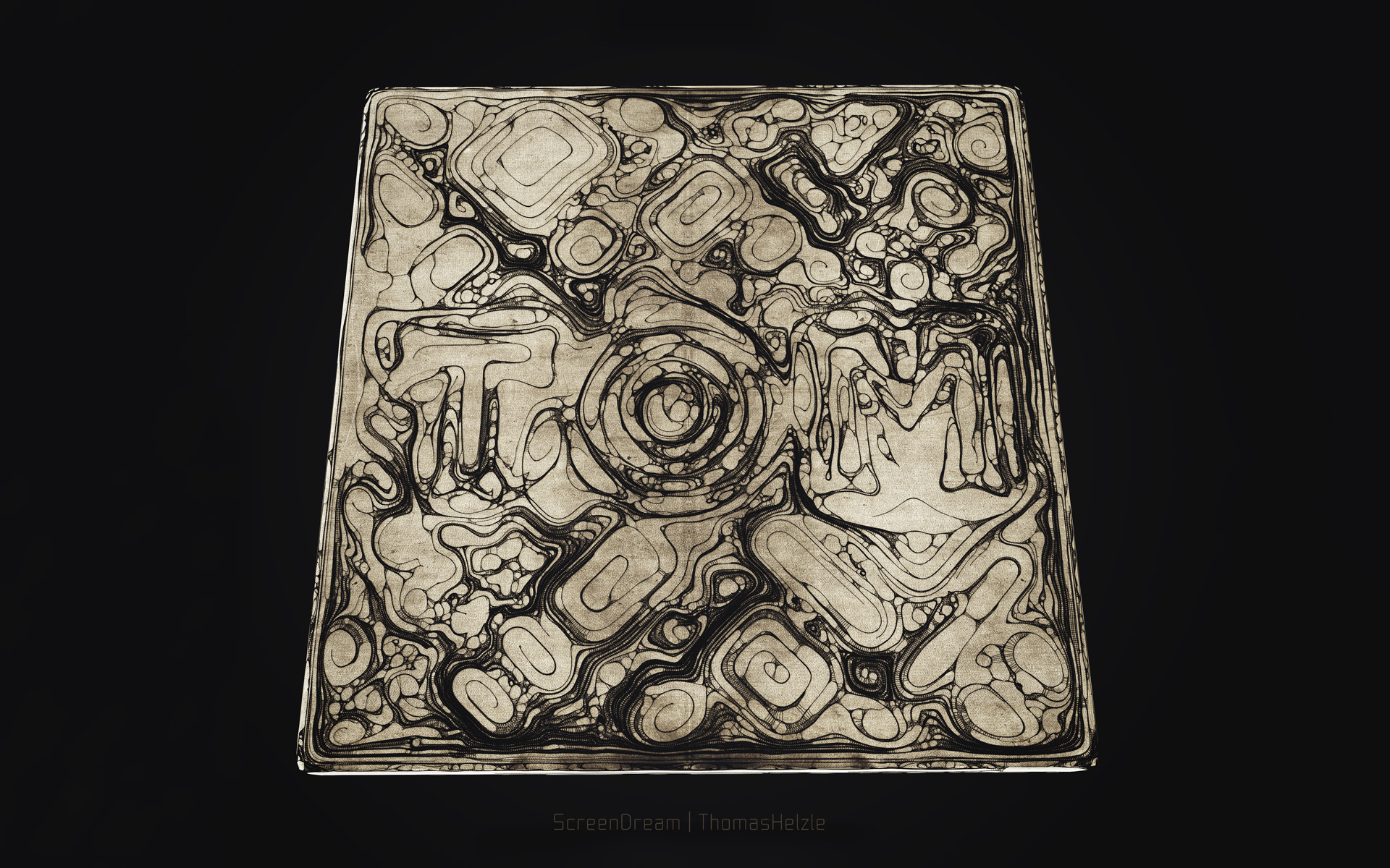 Generative book design in SideFX Houdini, rendered in Redshift